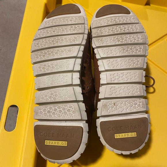 Cole Haan ZeroGrand Leather Wingtip Oxford In Color Woodbury Size 7.5 - Picture 5 of 5